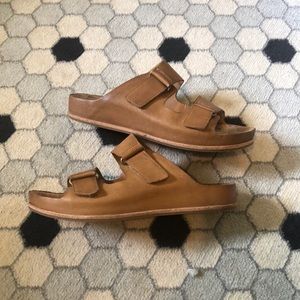 KORK-EASE TAN LEATHER SANDAL